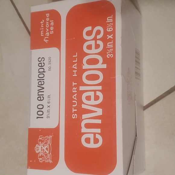 Box of Vintage Stuart Hall Mint Flavored Envelopes - Picture 2 of 3